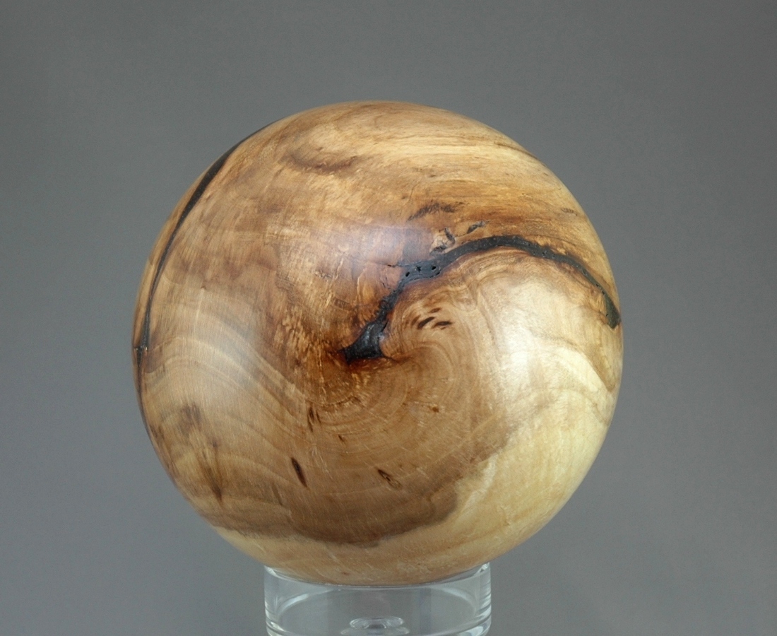 Elm Burl Hollow Ball